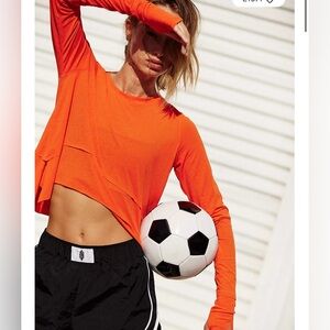 Free People movement, tempo long sleeve tee , small